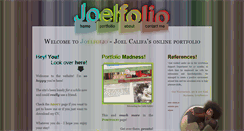 Desktop Screenshot of joelfolio.com
